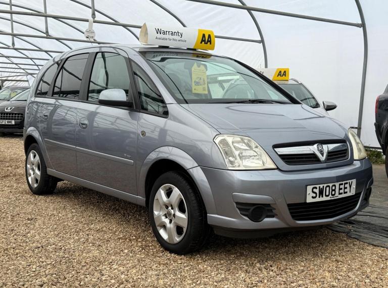 2008 Vauxhall Meriva 1.6i 16v Breeze 5dr MPV Petrol Manual