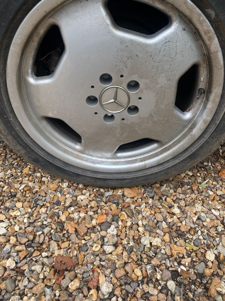 Monoblock alloys off Mercedes w140