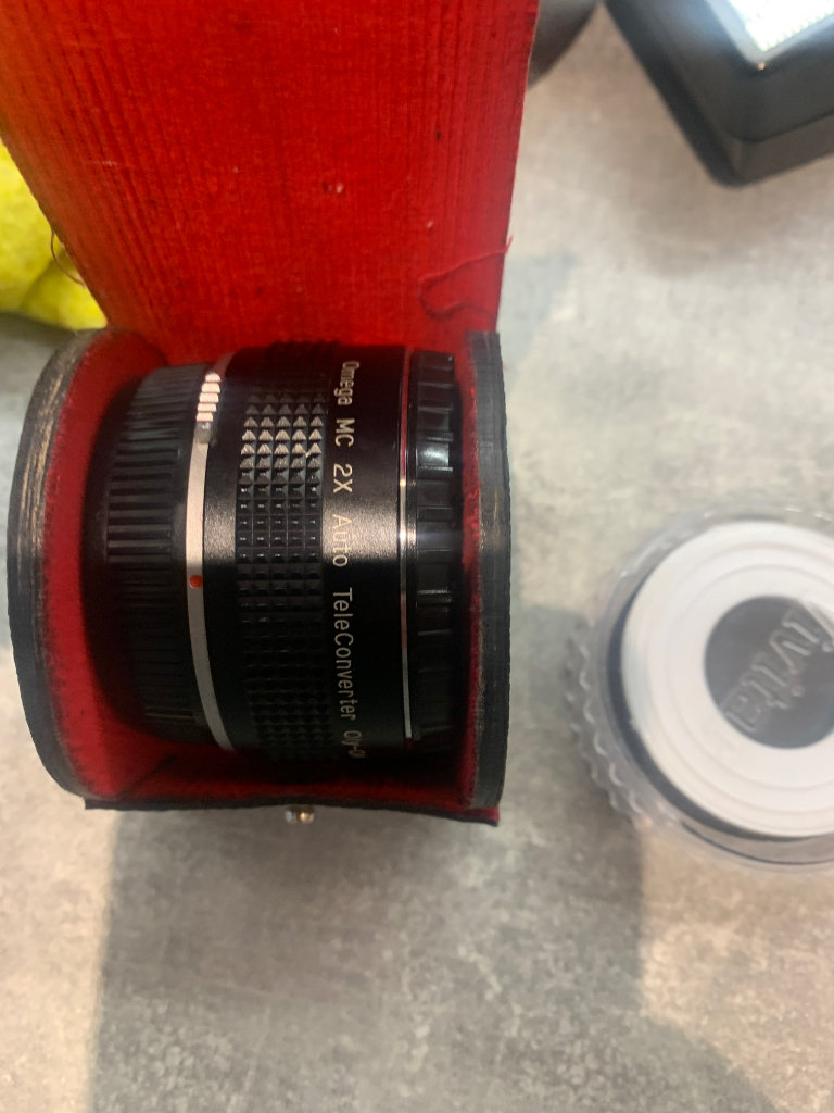 Olympus OM1 teleconverter