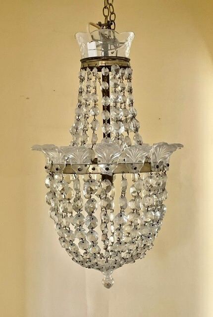 Glass Chandelier