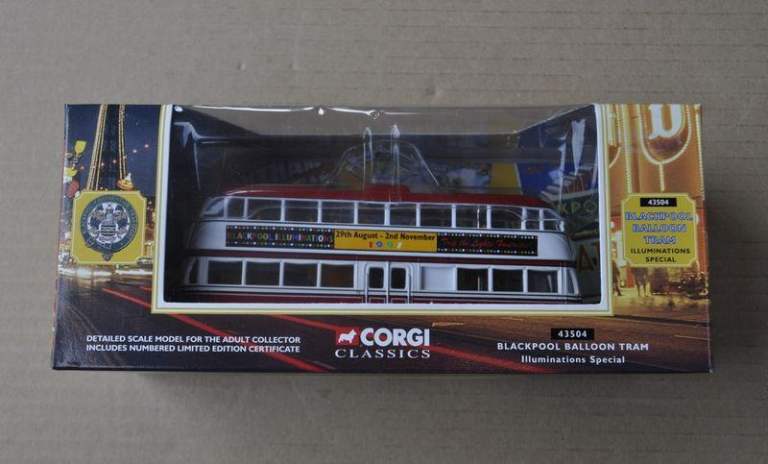 image for Corgi Blackpool Balloon Tram - Illuminations Special