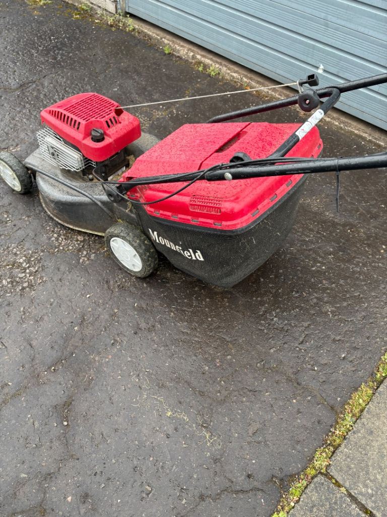 Petrol lawnmower 