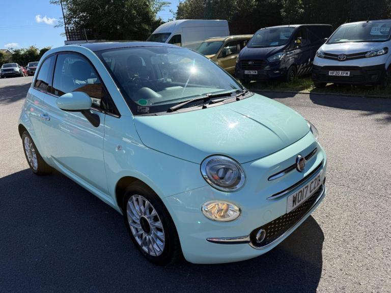 2017 Fiat 500 1.2 Lounge 3dr HATCHBACK PETROL Manual