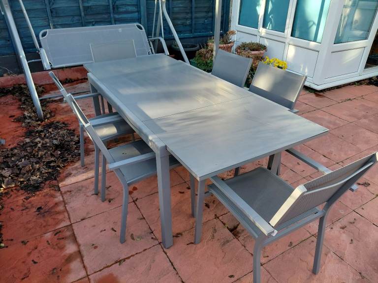 Garden table and chairs
