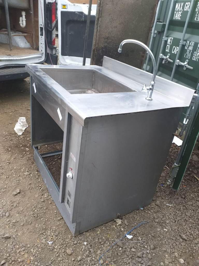 Catering equipment commercial stainless steel sinks basins potwash restaurant kitchen trailer items 