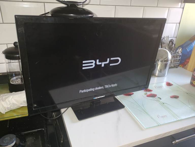 Blaupunkt 23.6" LED TV with Built-in DVD Player