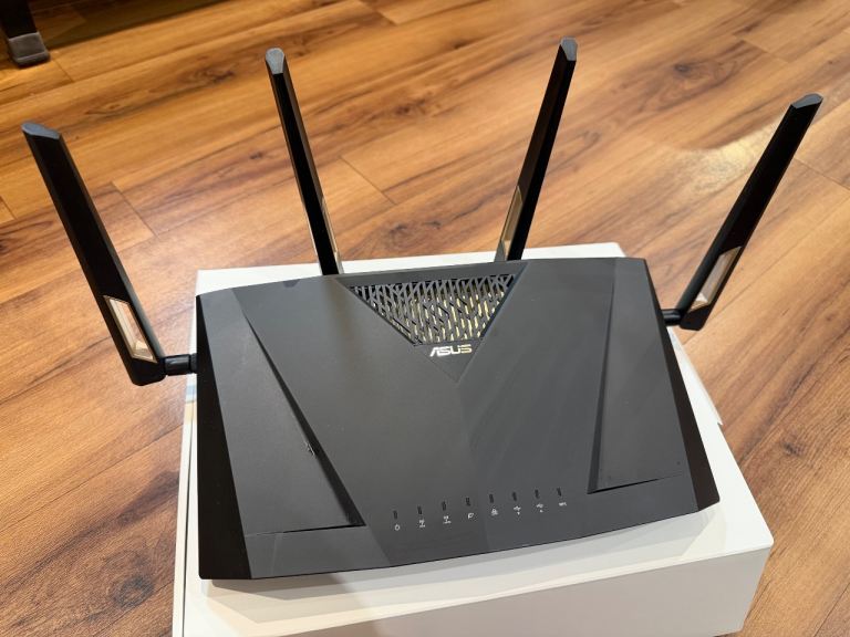 ASUS Wireless-AX6000 Dual Band Gigabit Router – As Good As New