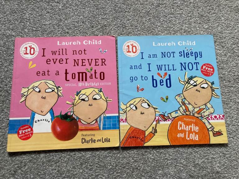 Charlie and Lola 2 Kids Books  📚