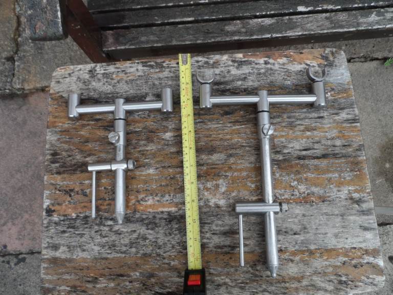Pair of Metal Fishing Rod Pods/Rests – Good Condition