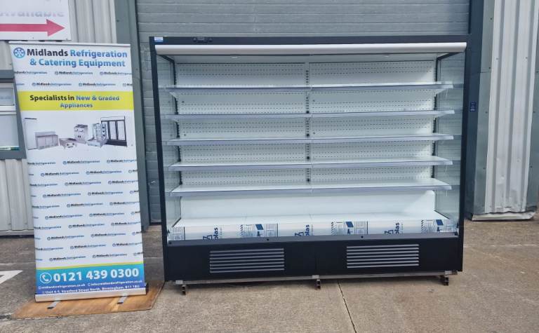 2.6M PLUG IN OPEN FRONT CHILLER/ COMMERCIAL REFRIGERATION/ COMMERCIAL FRIDGES