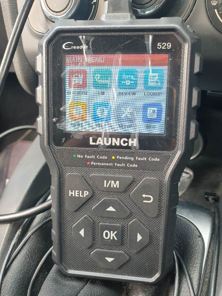 Launch car engine diagnostic tool