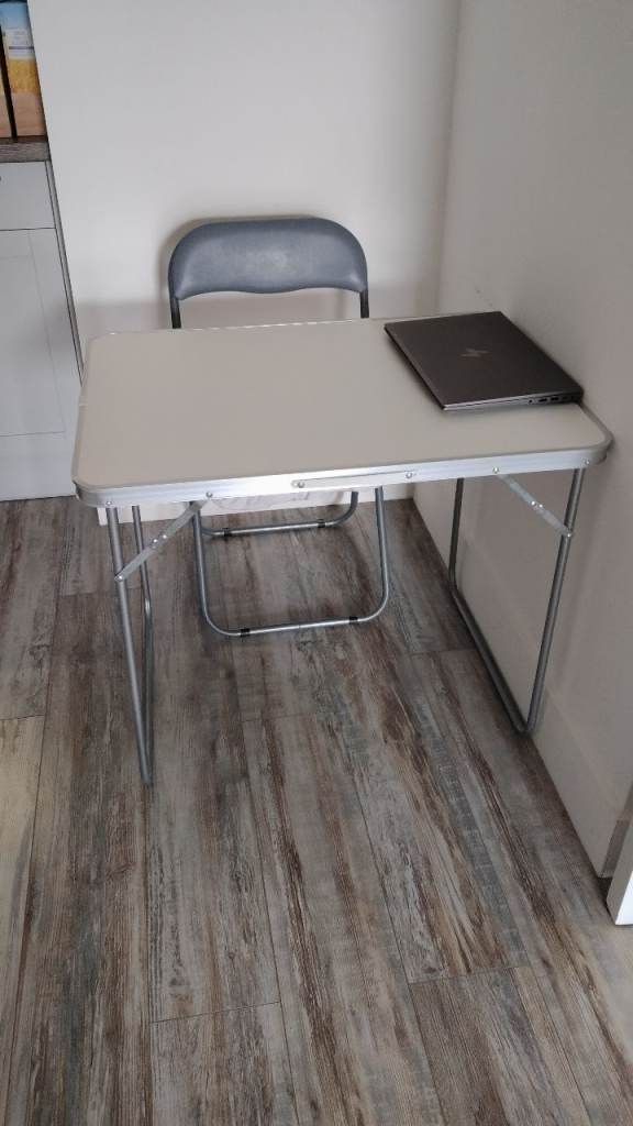 Foldable chair & table 