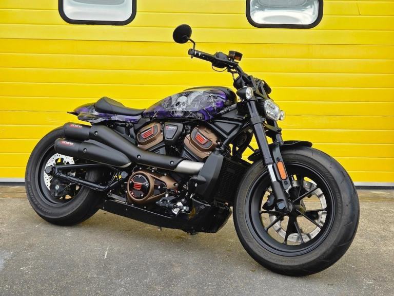 Harley-Davidson Sportster COBRA EXHAUSTS! HEATED GRIPS! SMOKE WRAP