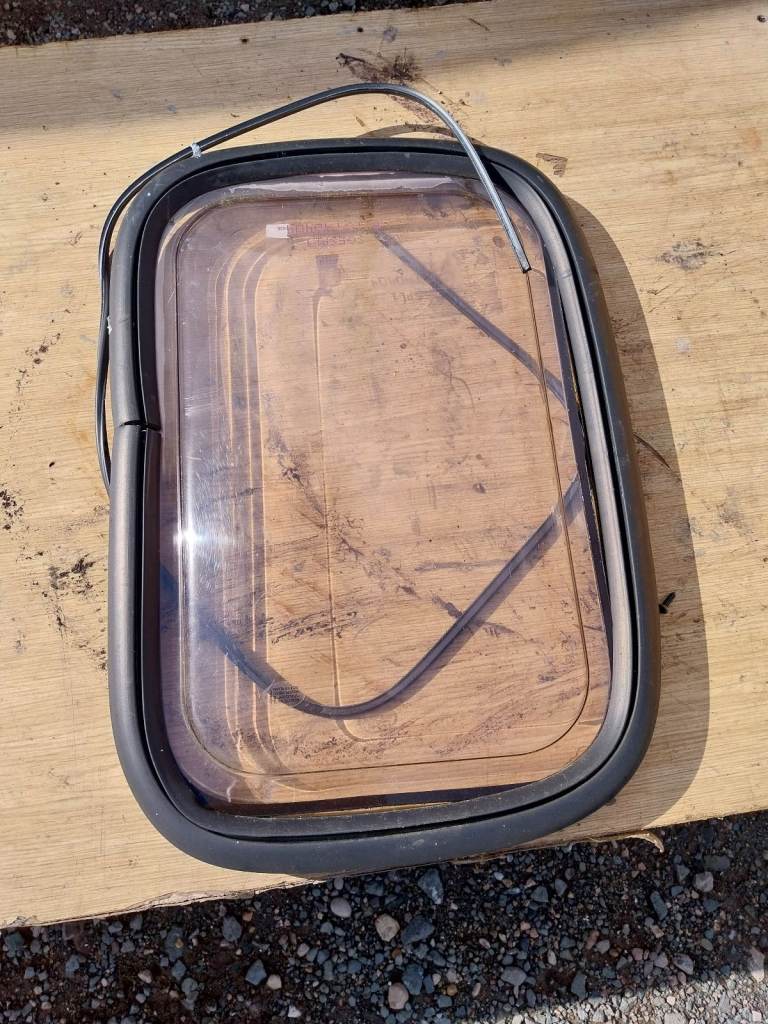 Caravan door window 