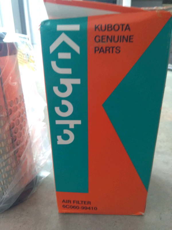Kubota air filter brand new in box unused £15