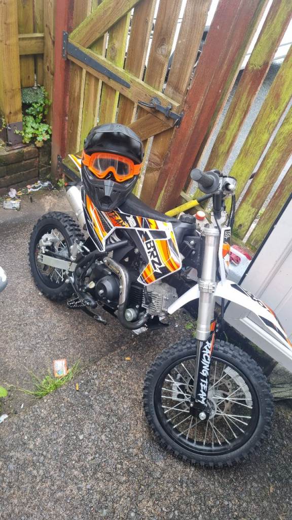 BRZ 110cc Racing Team Pro Semi Auto Pit Bike 14/12" or quad bike 