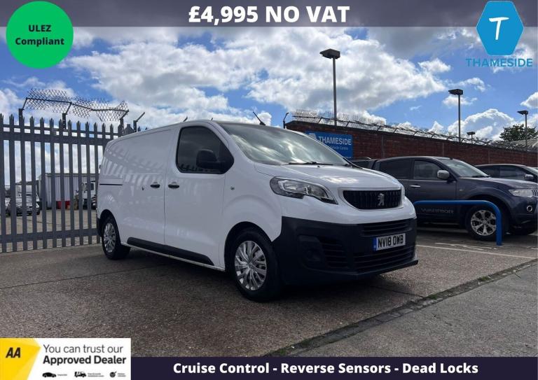 2018 Peugeot Expert 1000 1.6 BlueHDi 115 Professional Van PANEL VAN DIESEL Manual