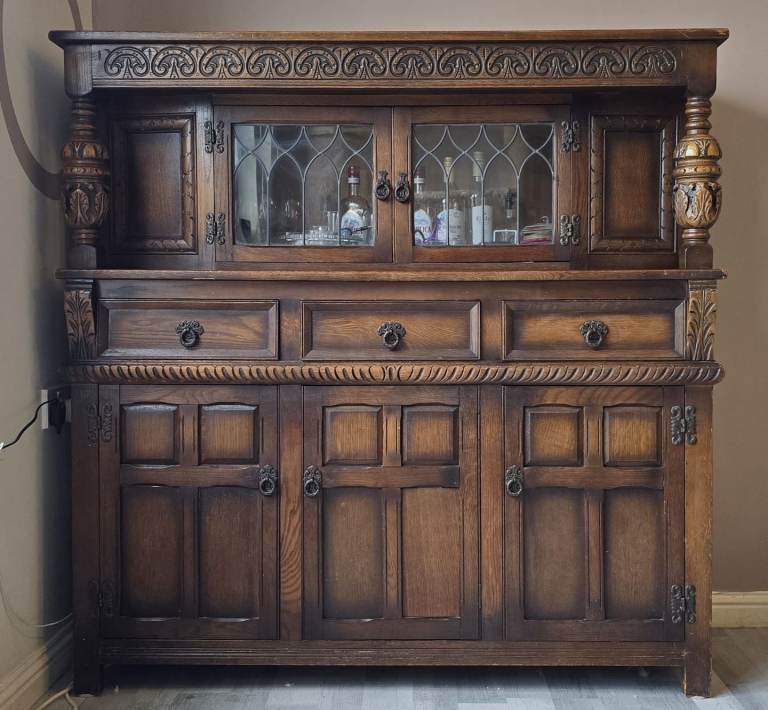 Old charm cabinet solid wood 