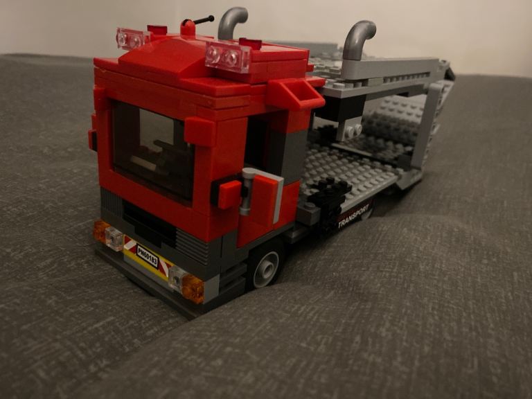 Lego car transporter