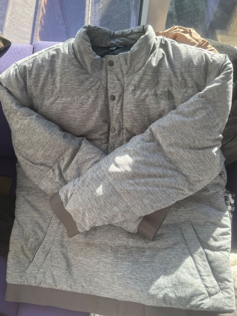 The North Face down jacket