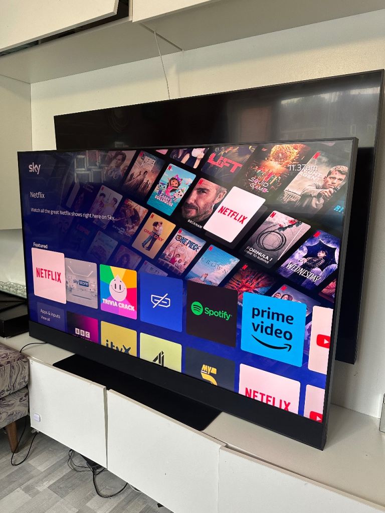 55” 4K SKY GLASS Smart TV (Delivery-Available)