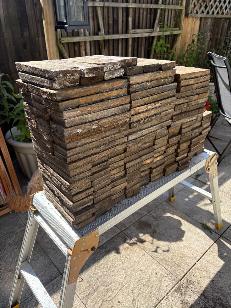 Old Oak Parquet Flooring approx 3sq metres