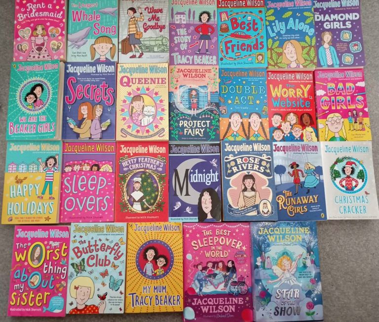 Collection of 26 Jacqueline Wilson books 