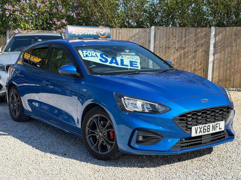 2018 Ford Focus 1.0 EcoBoost 125 ST-Line 5dr HATCHBACK PETROL Manual