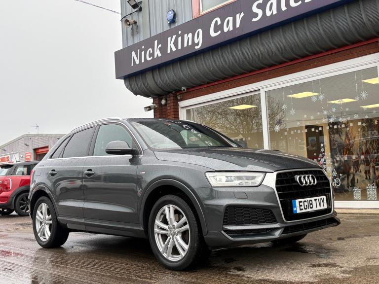 2018 Audi Q3 1.4T FSI S Line Edition 5dr ++ SAT NAV / ULEZ / AUDI HISTORY / DAB ++ ESTATE Petrol ...