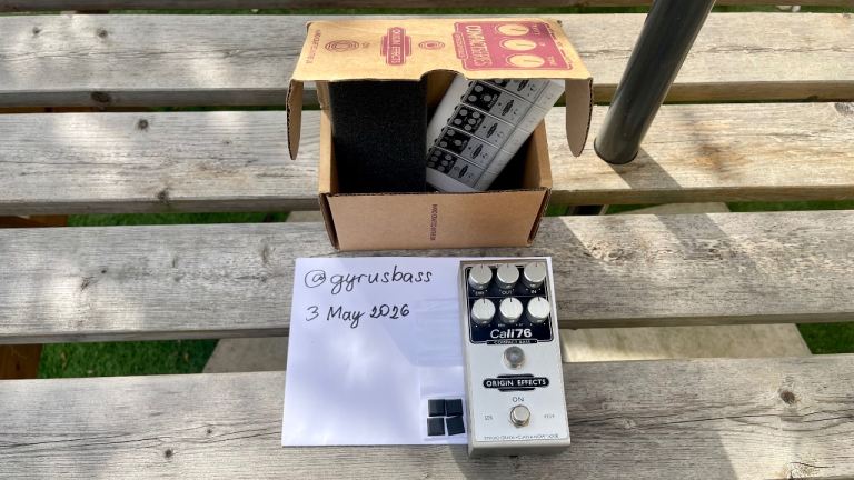 Cali76 Compact Bass (Version 1) Bass Compressor from Origin Effects