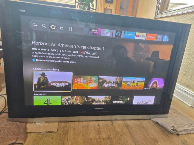 Panasonic Viera 50" tv.