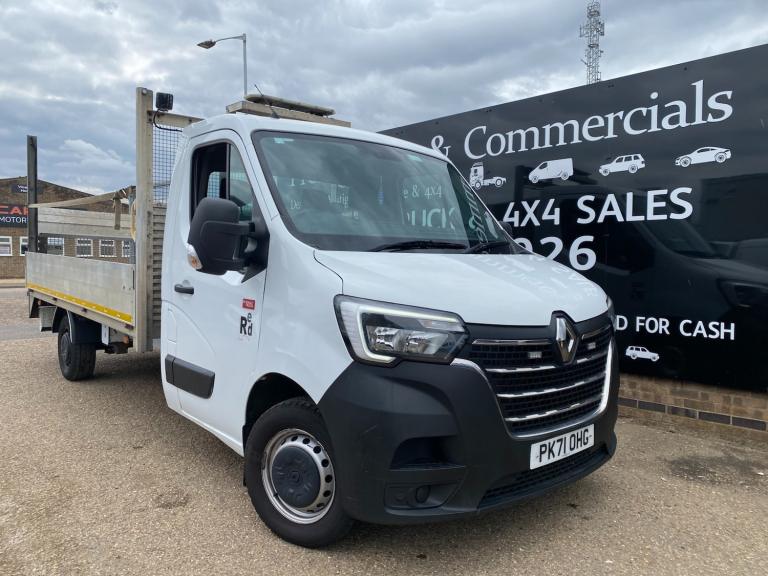 2021 Renault Master 2.3 dCi 145 LWB DROPSIDE PICK TAIL LIFT PICK UP 82K FSH 1 OWNER AC CRUISE  Dr...