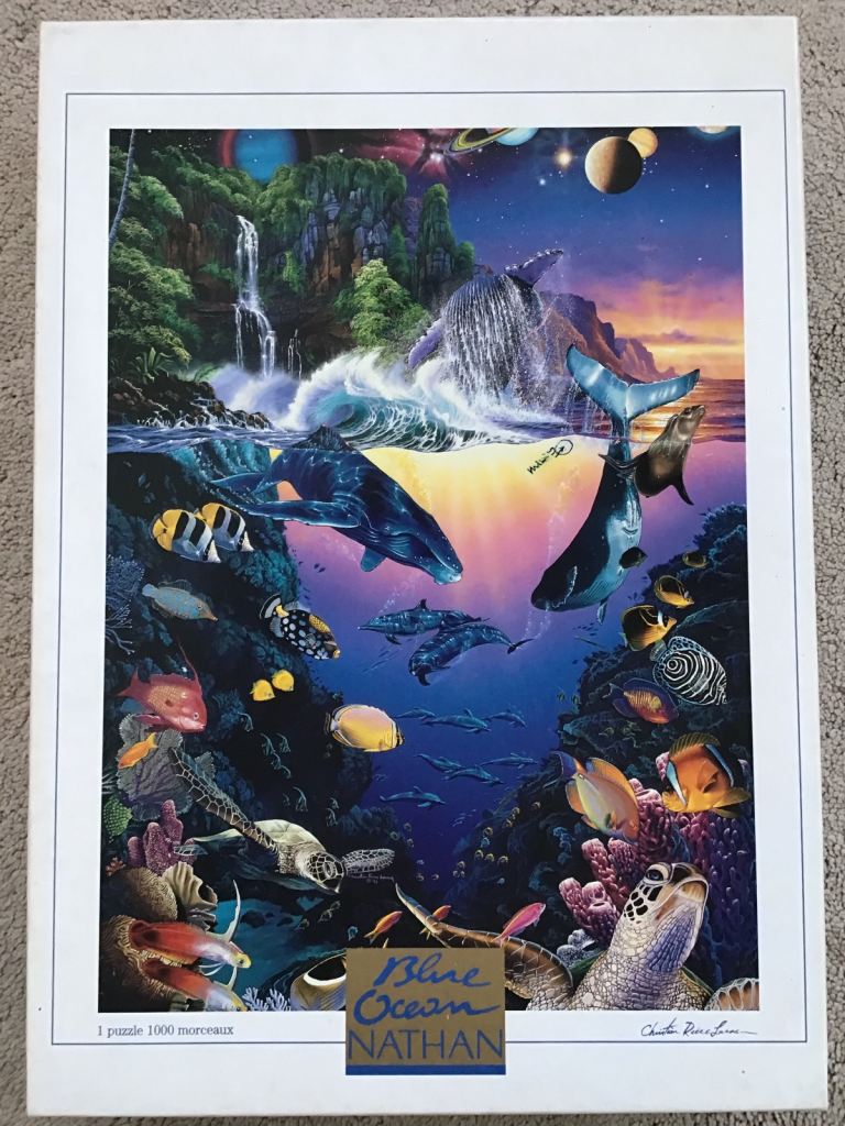 “Blue Ocean” 1000 Piece Jigsaw Puzzle