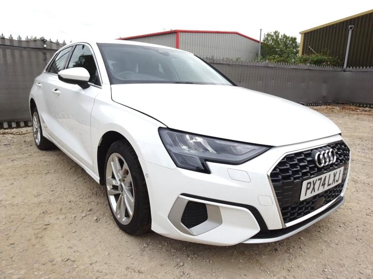 2024 74 REG AUDI A3 SPORT 40 TFSI E HYBRID AUTO DAMAGED REPAIRABLE SALVAGE