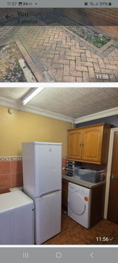2 bedroom flat ready to move in 