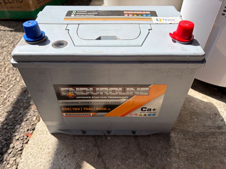 Enduroline car battery type 068 75Ah