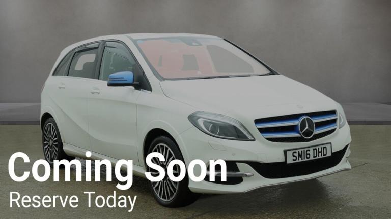 2016 Mercedes-Benz B Class 2016 16-Reg Mercedes B-Class 132kW Electric Art Prem 5dr Auto,70,000 M...