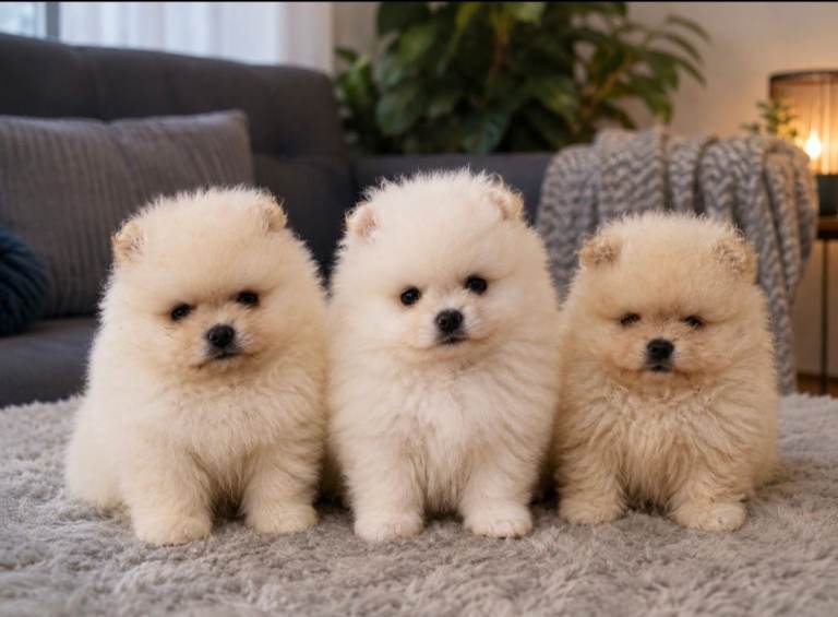 ✨KCRegistered ✨️ Teddy Bear Pomeranian Puppies 🐾