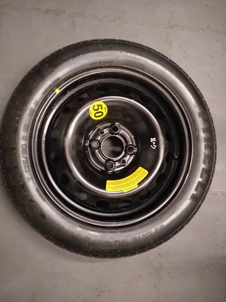 FIAT PANDA SPACE SAVER SPARE WHEEL 15" 2012> **NOW SOLD**
