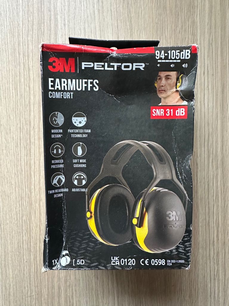 3M PELTOR X2A Ear Defender Headband