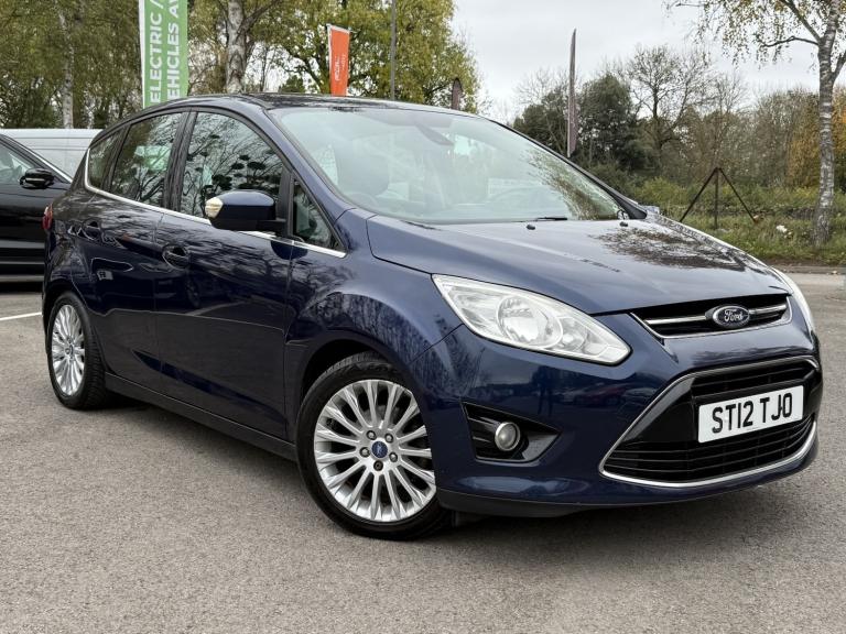 2012 FORD C-MAX 1.6 Titanium ULEZ Petrol Manual 5 Door MPV Blue