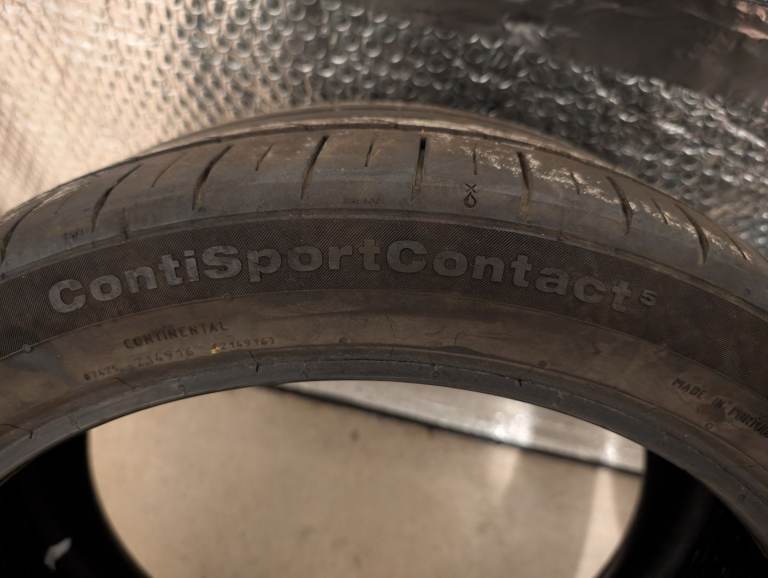 255/45/20 101v Continental Sport Contact 5