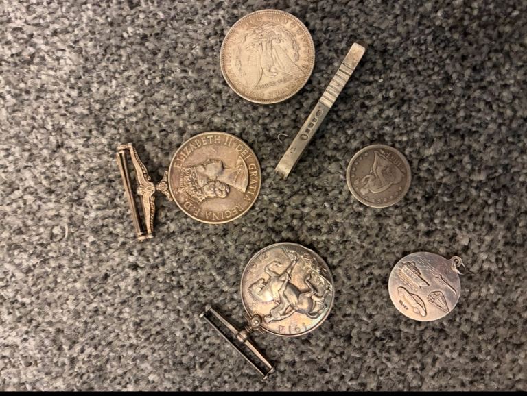 Silver items for sale