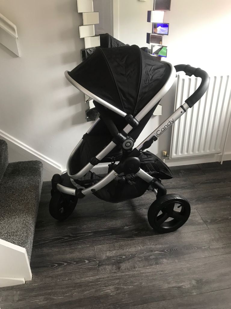 Icandy peach jogger  black excellent condition 