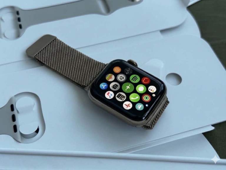 Apple Watch 5 GPS & cellular stainless steel rose gold