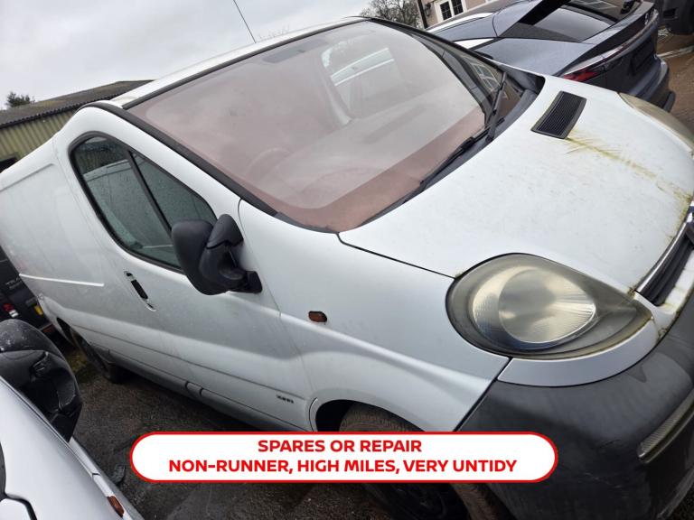 2005 Vauxhall Vivaro 1.9CDTI (100PS) Van 2.9t PANEL VAN Diesel Manual