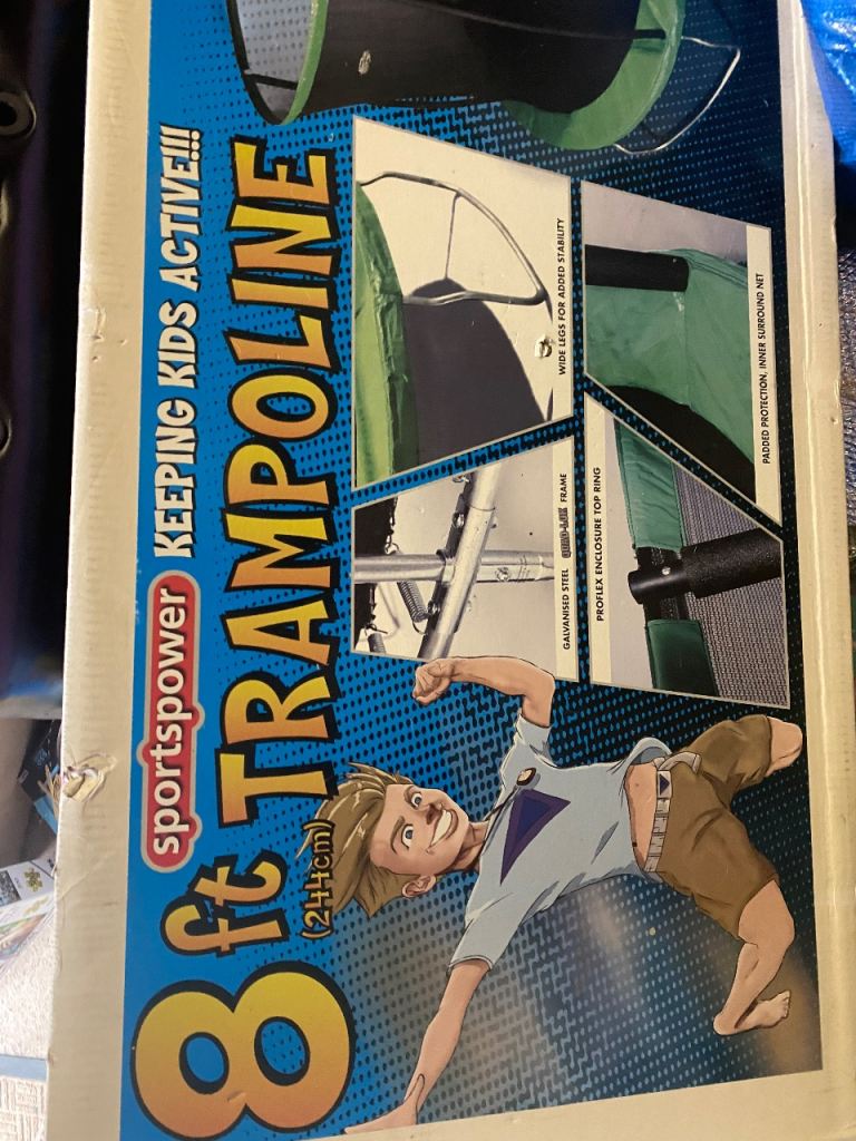8FT trampoline