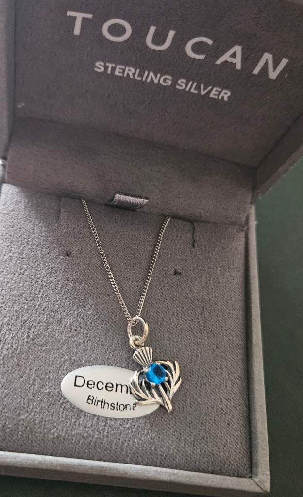 Toucan sterling silver necklace 