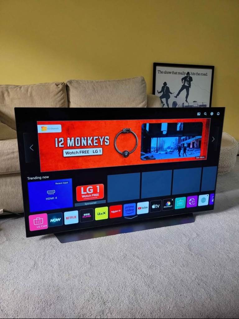 55" LG OLED 4K ULTRA SMART TV 