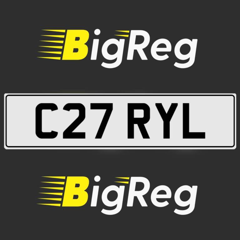 C27 RYL CHERYL PRIVATE PERSONAL REGISTRATION CHERISHED CAR NUMBER PLATE